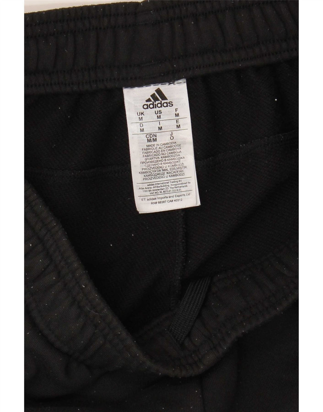 Pantaloni de trening Adidas Climalite pentru bărbați Joggeri Poliester mediu negru