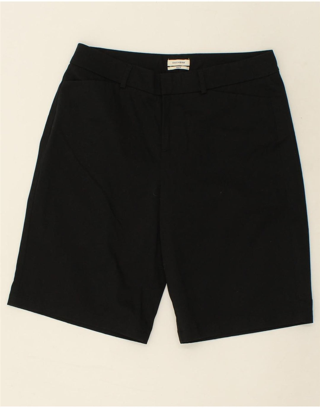 DOCKERS Womens Casual Shorts US 10 Large W32 Black Cotton Vintage Dockers and Second-Hand Dockers from Messina Hembry 