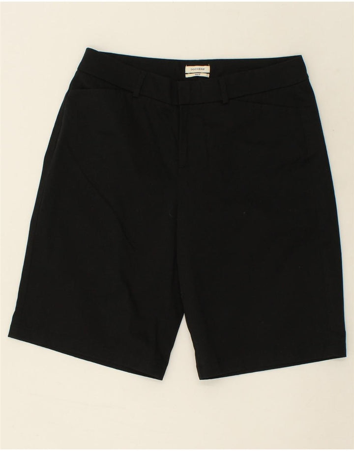 DOCKERS Womens Casual Shorts US 10 Large W32 Black Cotton Vintage Dockers and Second-Hand Dockers from Messina Hembry 