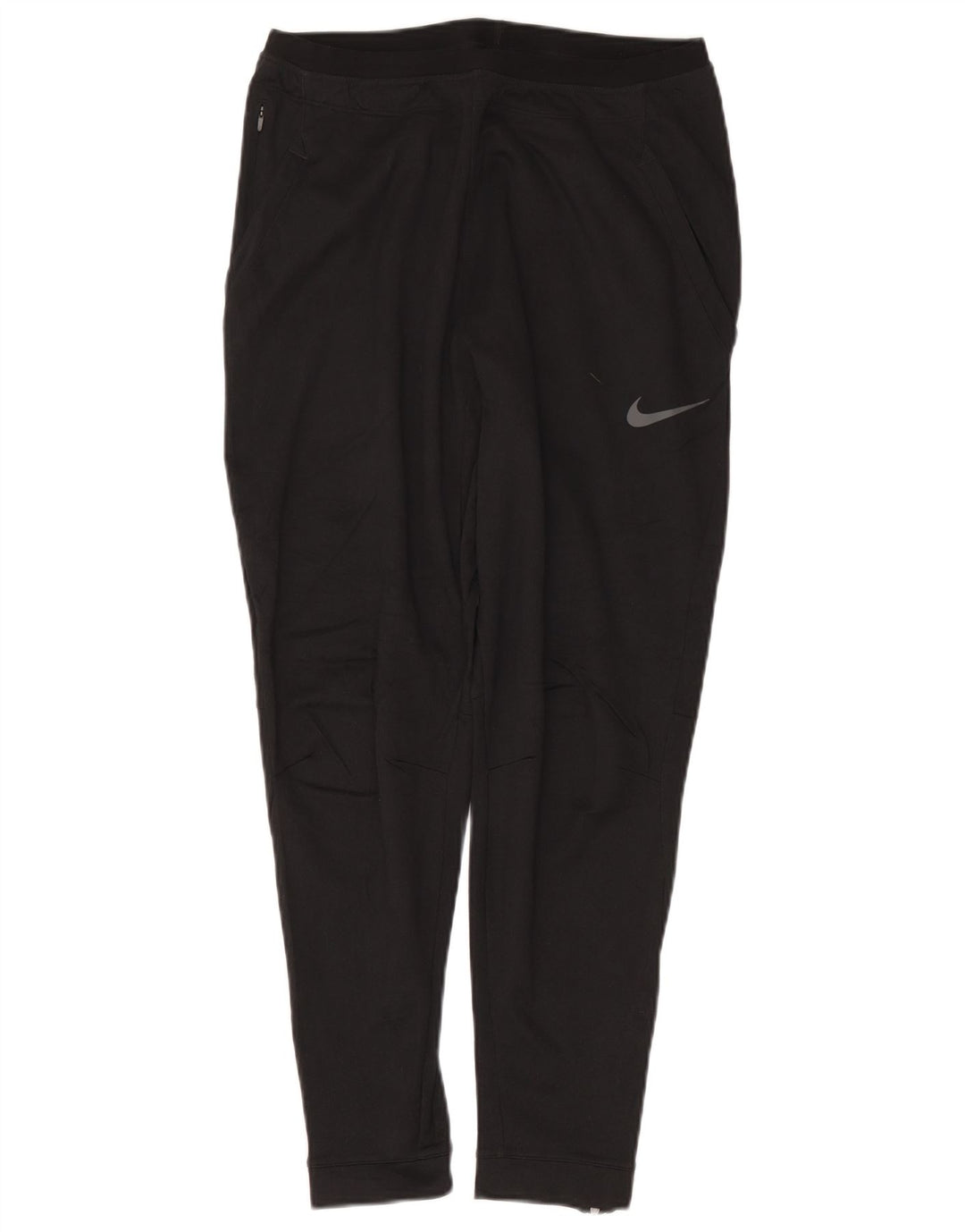 Pantaloni de trening Nike pentru femei Dri Fit Pantaloni de jogging UK 14 Medium Negru