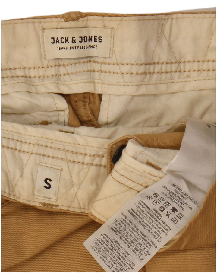 Pantaloni scurti cargo pentru bărbați JACK & JONES Mici W32 bumbac bej