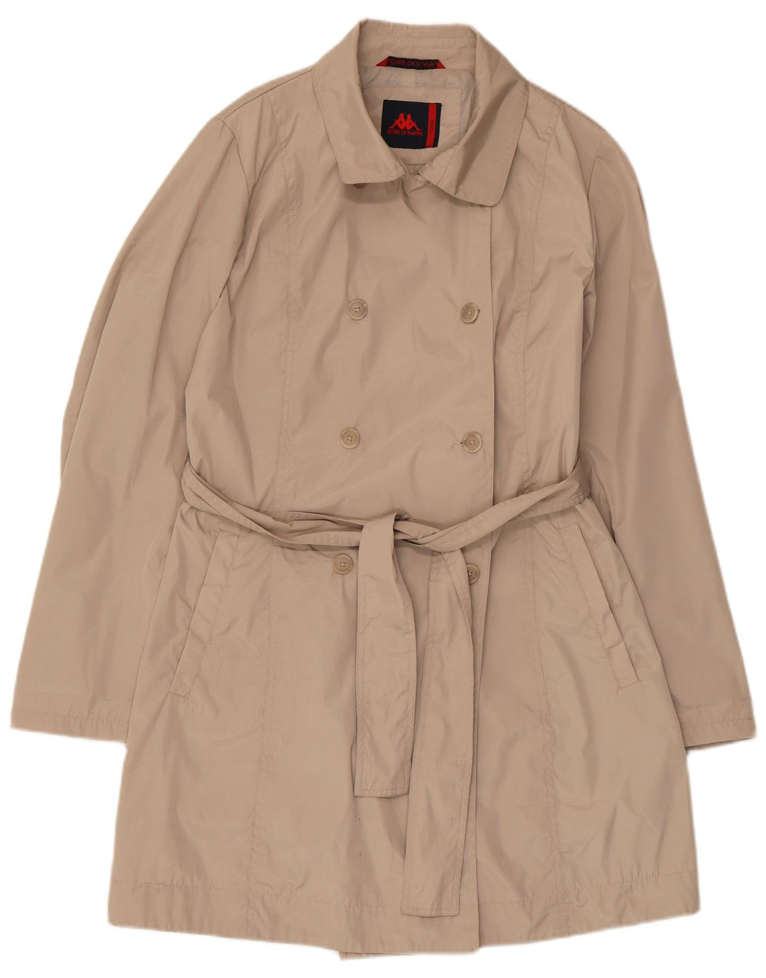 Trench pentru femei Kappa UK 18 XL poliester bej