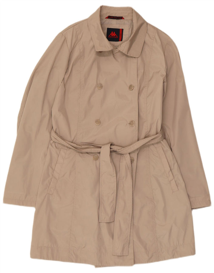 Trench pentru femei Kappa UK 18 XL poliester bej