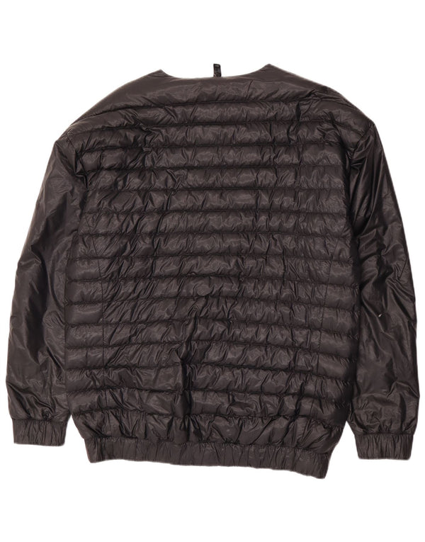 Jachetă căptușită pentru bărbați Adidas UK 38 Medium Black Nylon