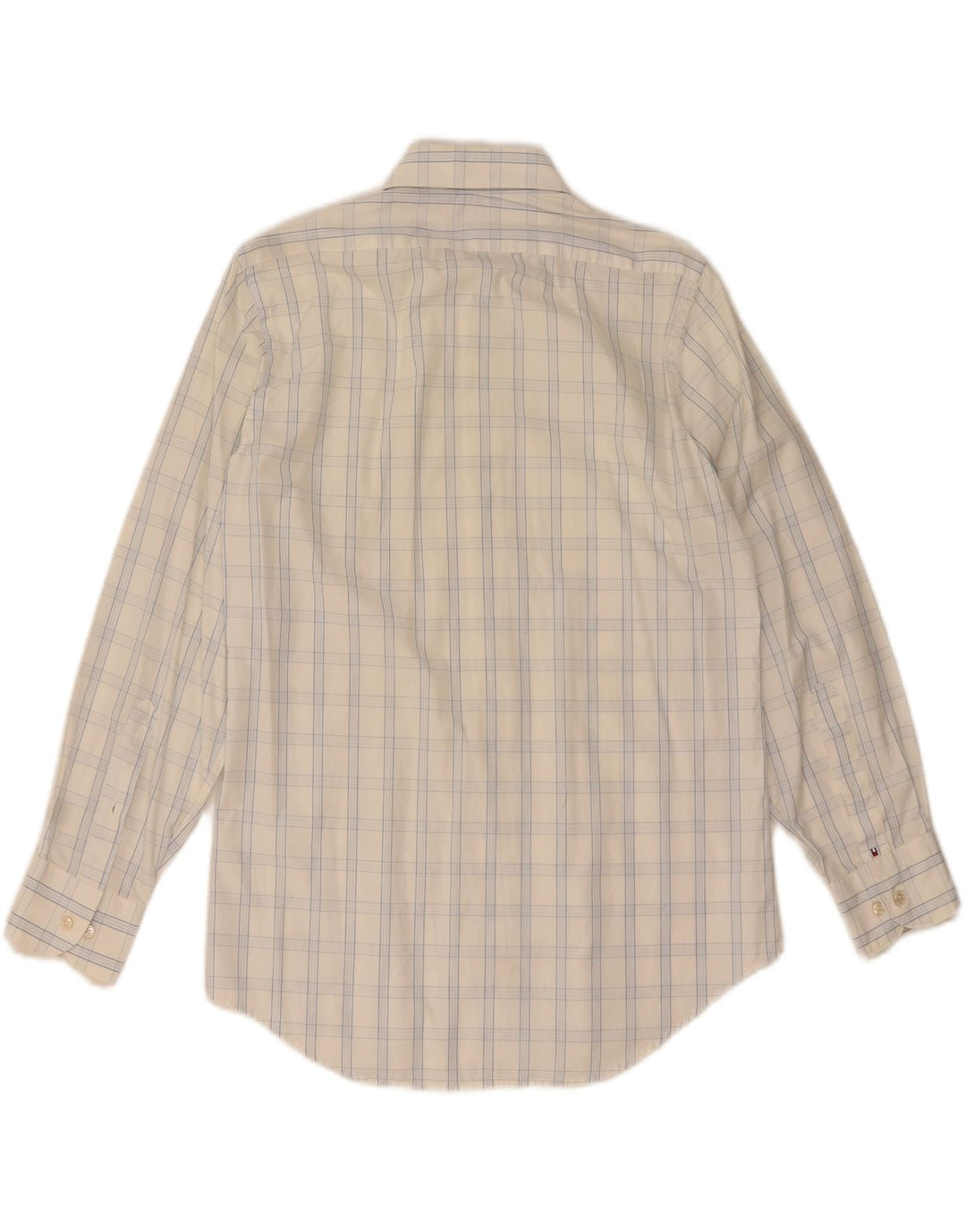 Cămașă pentru bărbați TOMMY HILFIGER Mărimea 38 15 Medium White Check