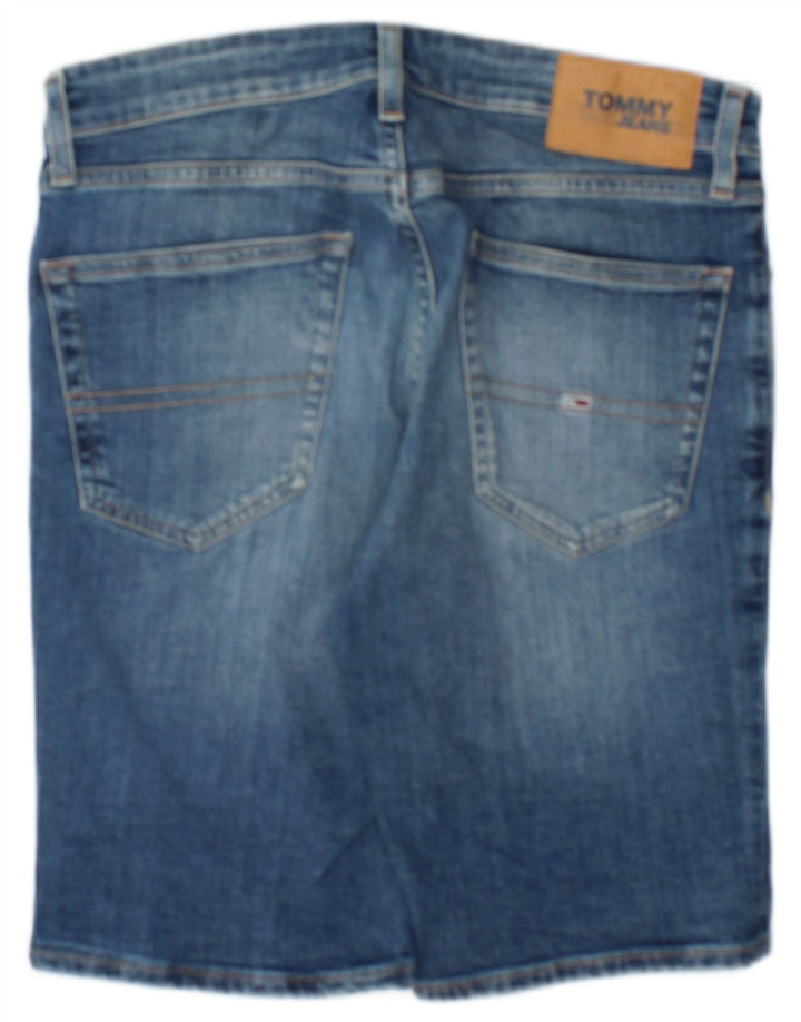Pantaloni scurți din denim pentru bărbați Tommy Hilfiger W29 Small Blue Bumbac