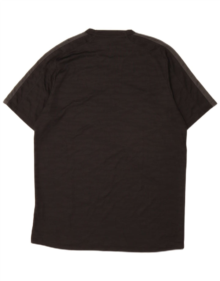 Tricou Nike Dri Fit pentru bărbați Top mare din poliester negru