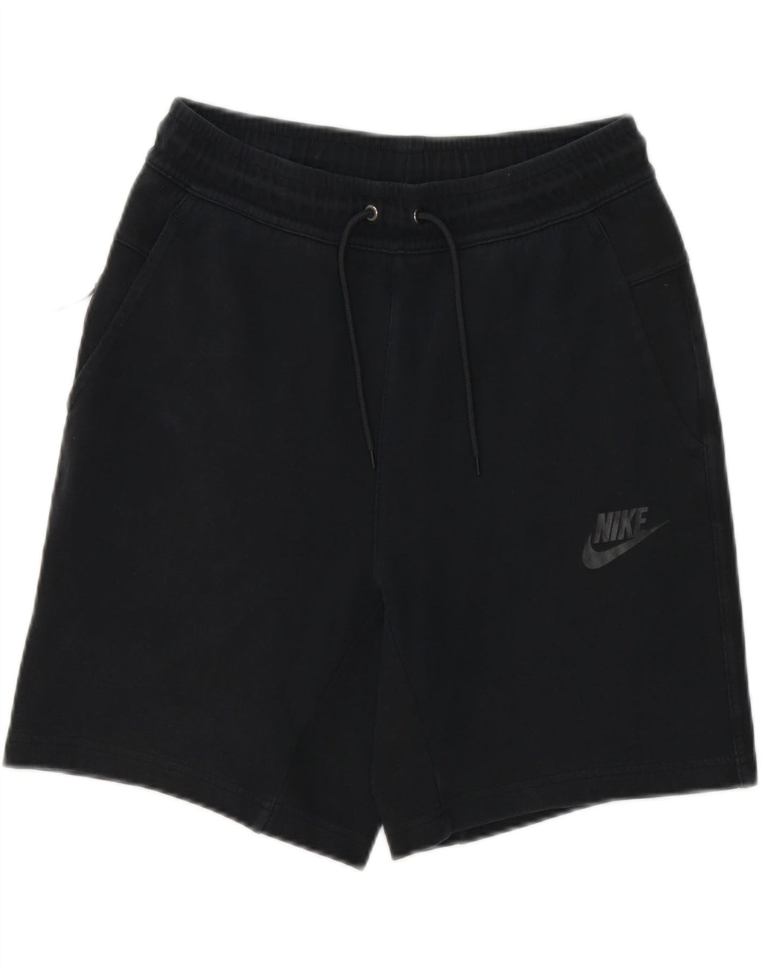 Pantaloni scurti sport pentru bărbați NIKE, bumbac negru mic