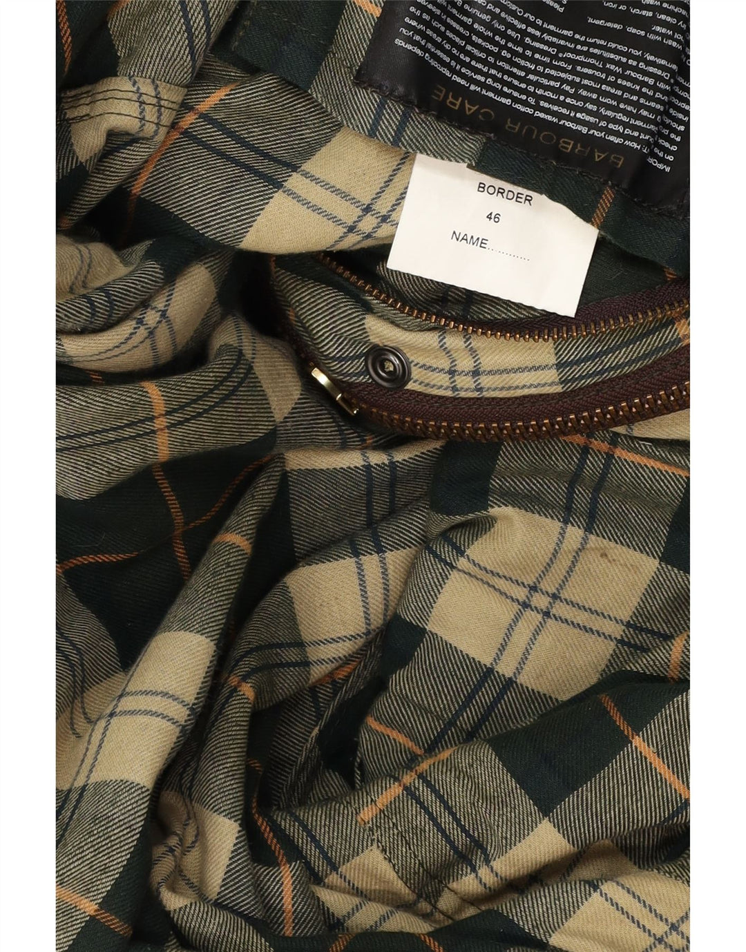 Jachetă pentru bărbați Barbour din bumbac cerat UK 46 XL Kaki