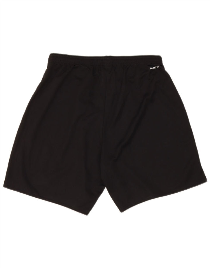 Pantaloni scurți sport Aeroready Adidas pentru bărbați, poliester mediu negru