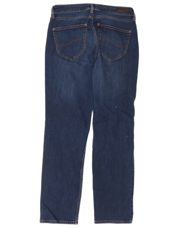 Blugi Lee Marion drepte pentru femei W31 L31 bumbac albastru