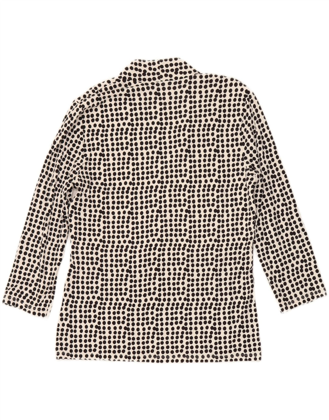 HOBBS Womens Top 3/4 Sleeve UK 14 Medium White Polka Dot Vintage Hobbs and Second-Hand Hobbs from Messina Hembry 