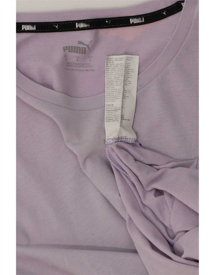 Tricou pentru bărbați Puma Top mare violet din bumbac