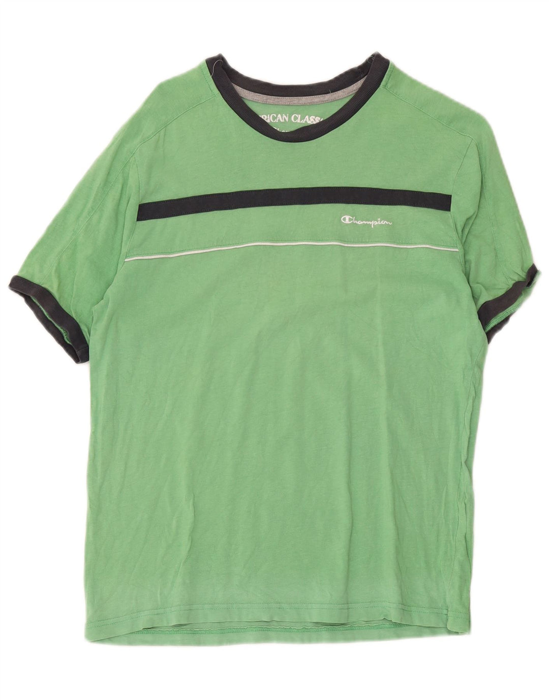 Tricou pentru bărbați Champion Top Medium Green Colorblock