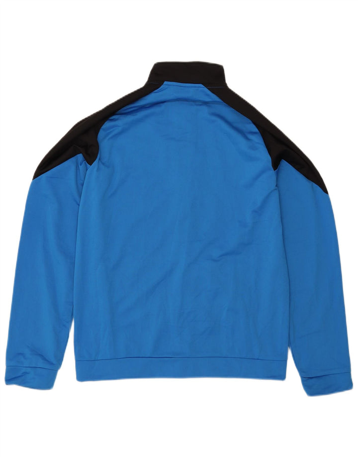 Jachetă de trening cu grafică Puma pentru băieți 15-16 ani, albastru, color block