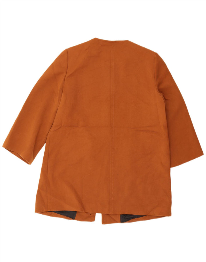 Pardesiu pentru femei Zara UK 18 XL Maro Poliester