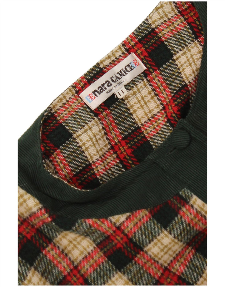 Jachetă cu 5 nasturi Enara Camice pentru femei, UK 14, roșu mediu check