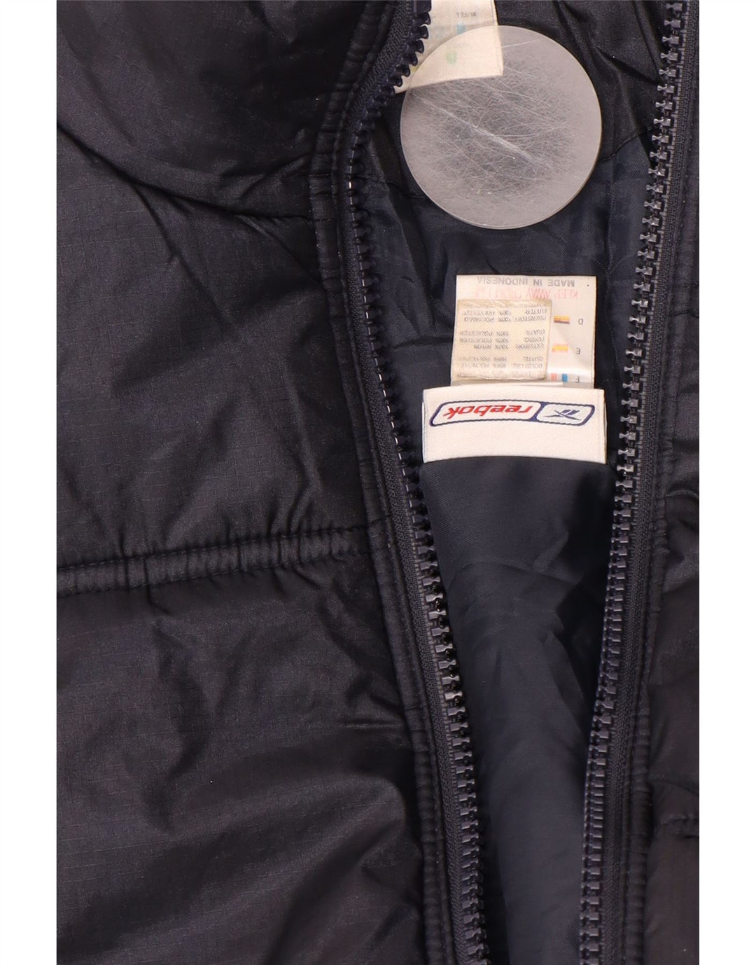 Jachetă căptușită REEBOK pentru băieți, 11-12 ani, albastru bleumarin, nailon