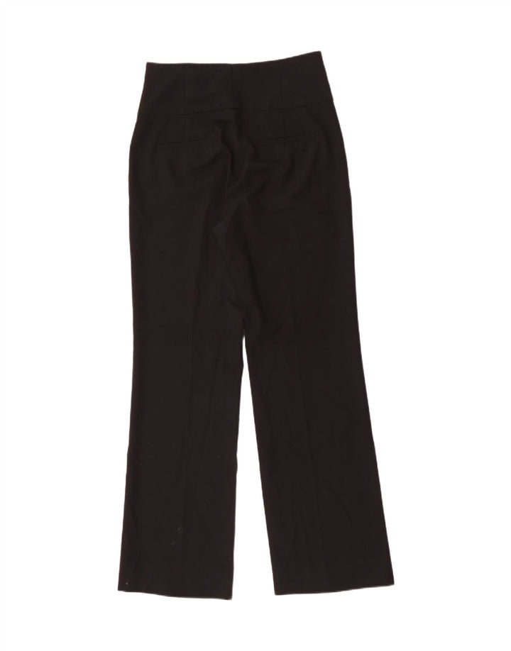 Pantaloni Drepți Casual Zara Femei Mediu L28 L32 Negru
