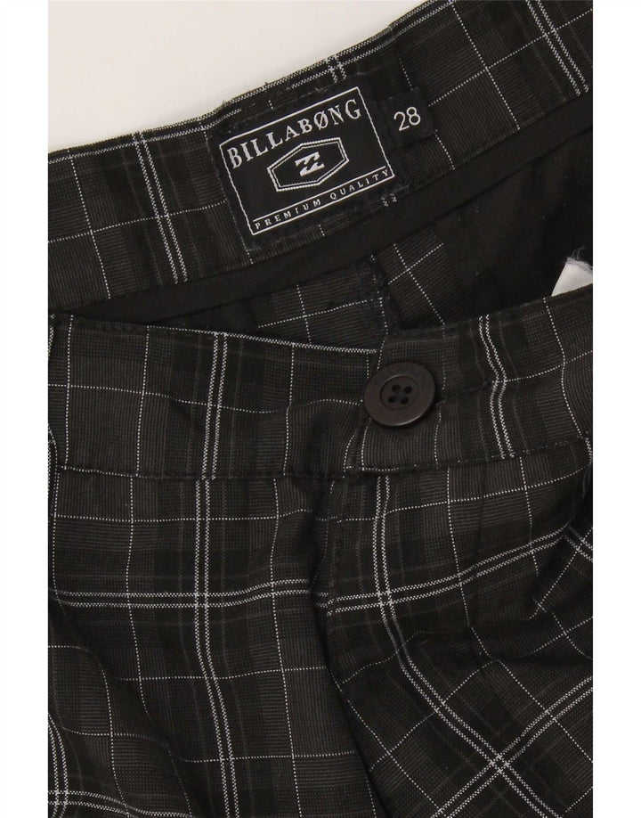 Pantaloni scurți chino pentru bărbați Billabong W28 Small Black Check