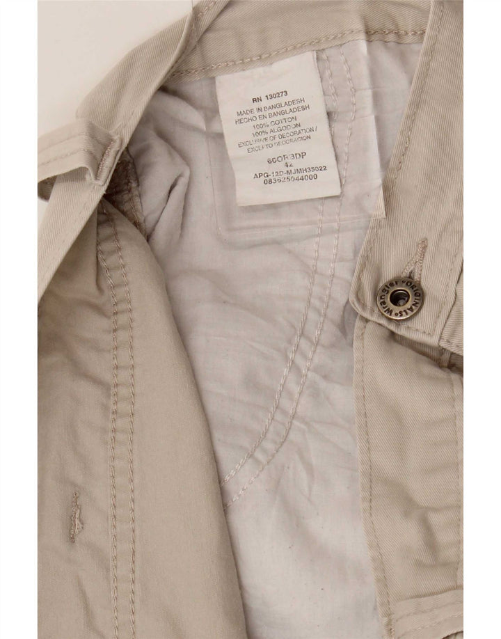 Pantaloni scurți cargo Wrangler pentru bărbați W42 2XL bumbac bej