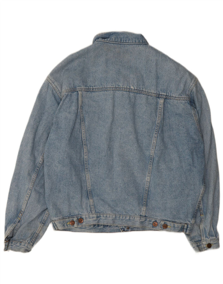Jachetă de blugi vintage pentru bărbați UK 40 Large Blue