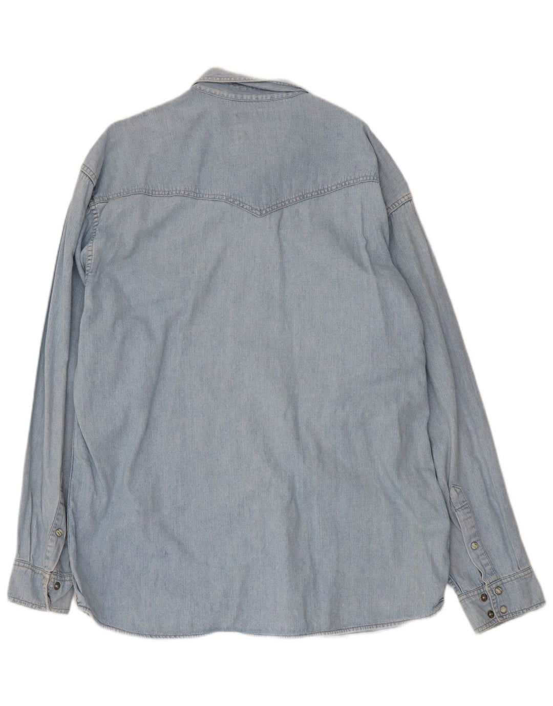 Cămașă din blugi pentru bărbați Wrangler, bumbac albastru XL