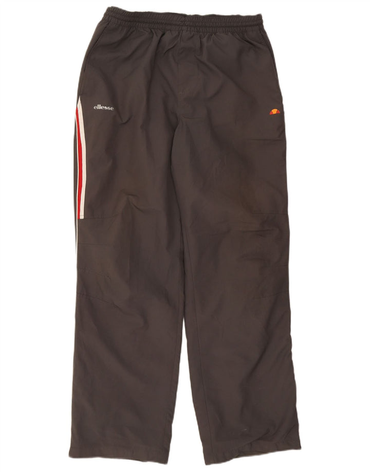 Pantaloni de trening pentru bărbați Ellesse, gri mediu, cu dungi