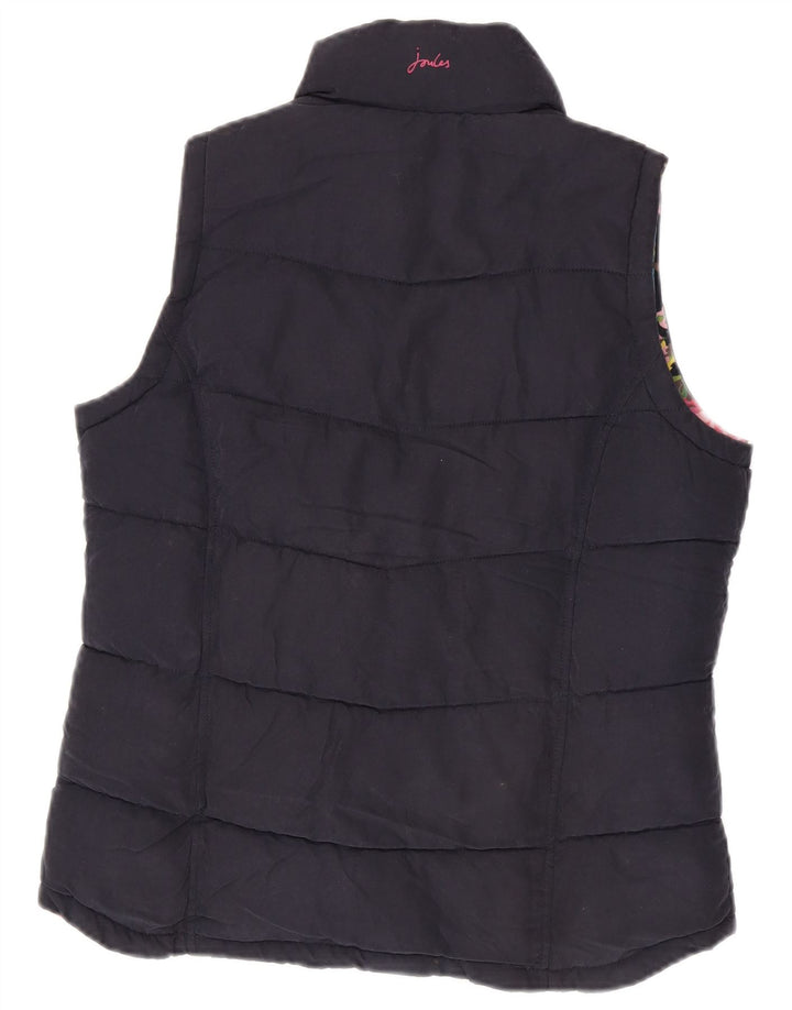 Gilet căptușit pentru femei Joules UK 12 Medium Bleumarin Poliester