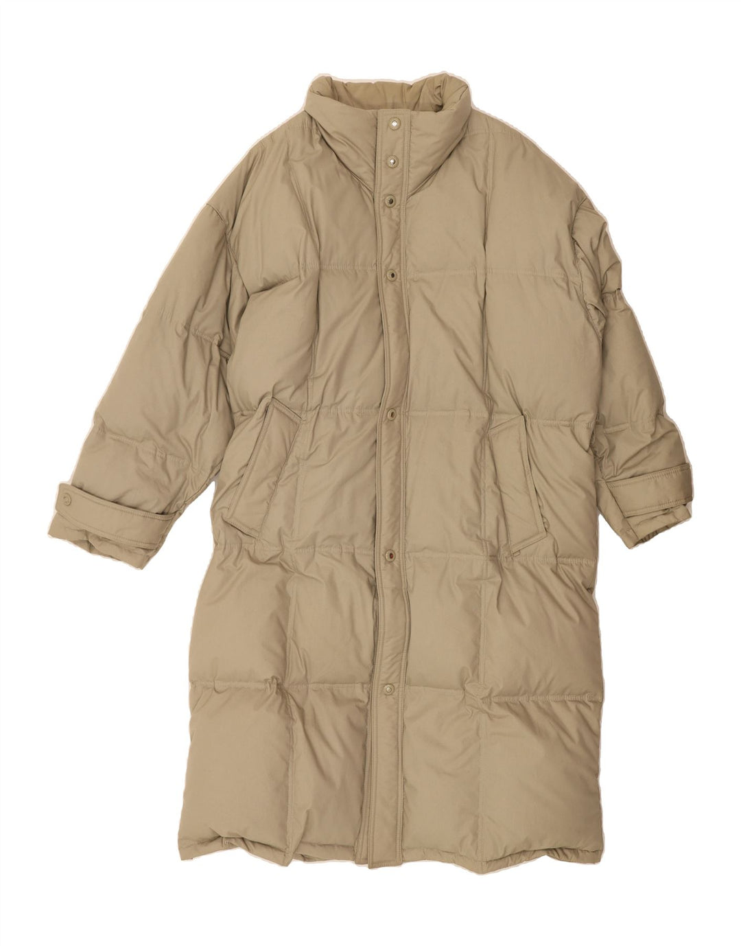 ANGELO LITRICO Womens Padded Coat UK 22 3XL Beige Polyester Vintage Angelo Litrico and Second-Hand Angelo Litrico from Messina Hembry 
