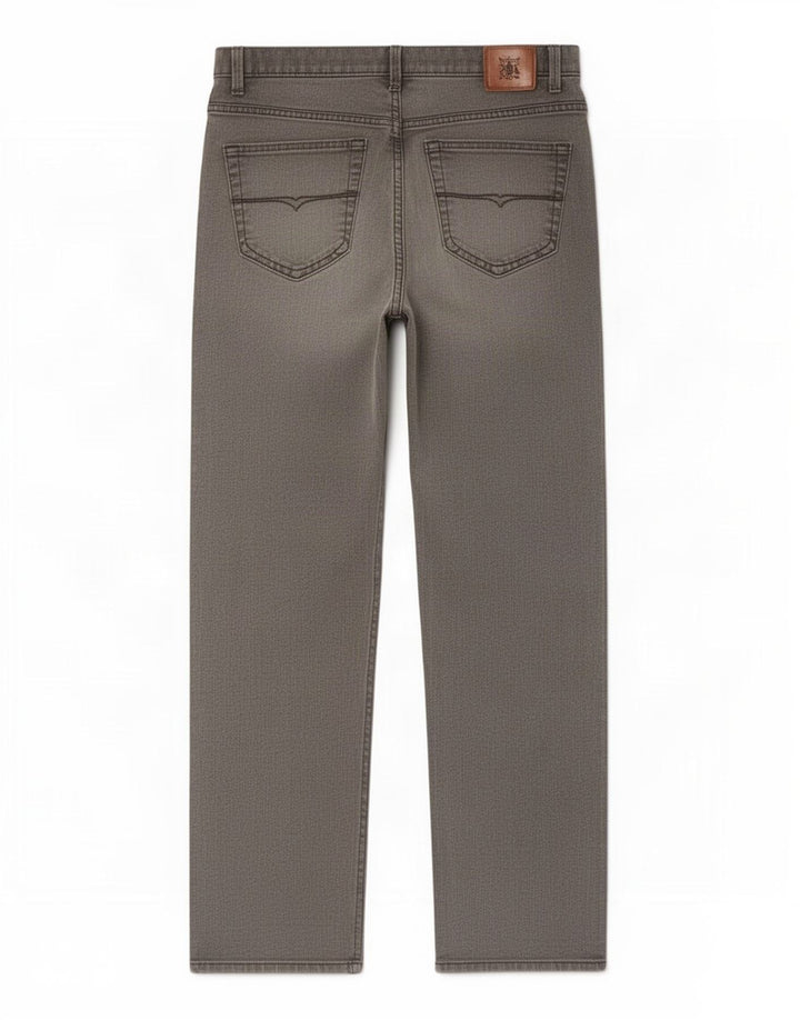 Marks & Spencer Blugi pentru bărbați Stretch Regular Straight W34 L31 bumbac gri