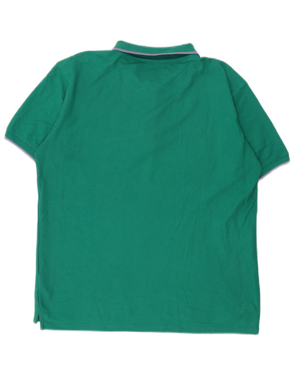 U.S. Polo Assn. Tricou polo pentru bărbați 2XL bumbac verde