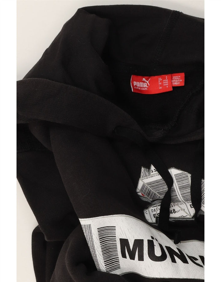 Puma Munchen Graphic Hoodie Jumper Mic Negru
