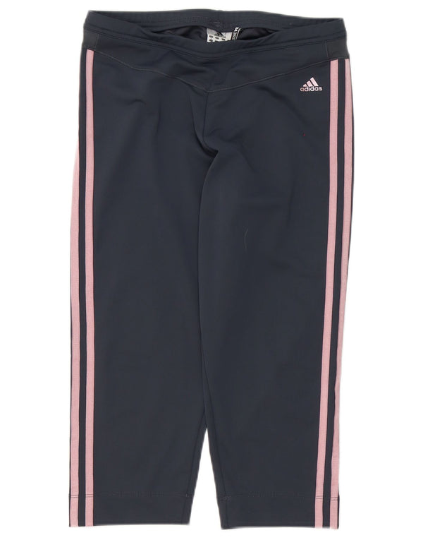 Pantaloni de trening Adidas Clima 365 Capri pentru femei UK 16, mare, gri
