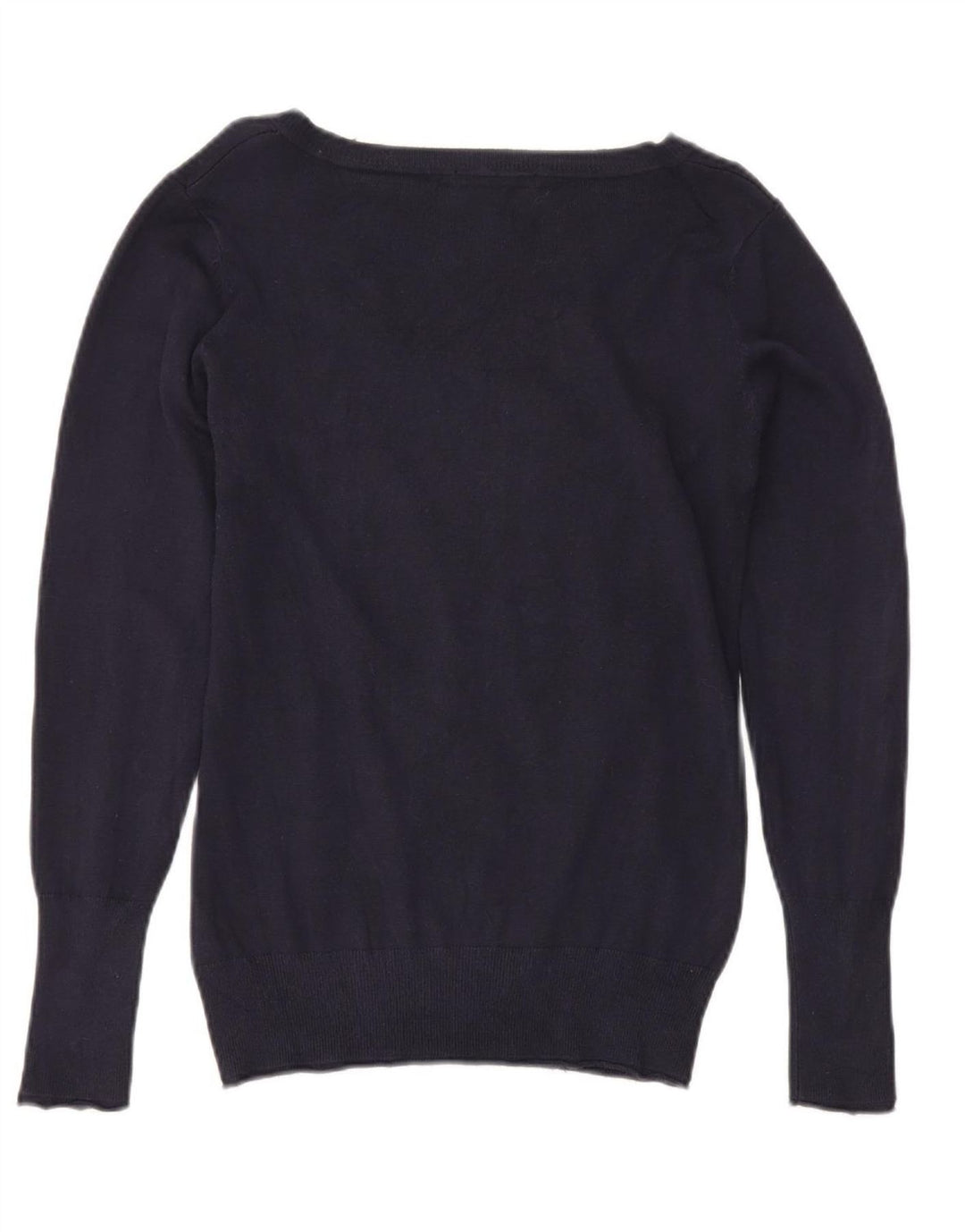Pulover pentru femei Guess cu decolteu în V UK 12 Medium Bleumarin