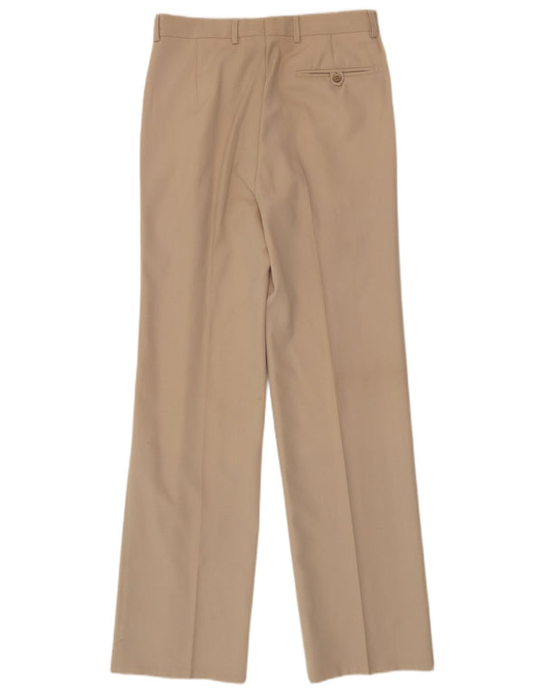 Pantaloni de costum pentru bărbați Robin's IT 46 Small W28 L32 Bej Lână virgină