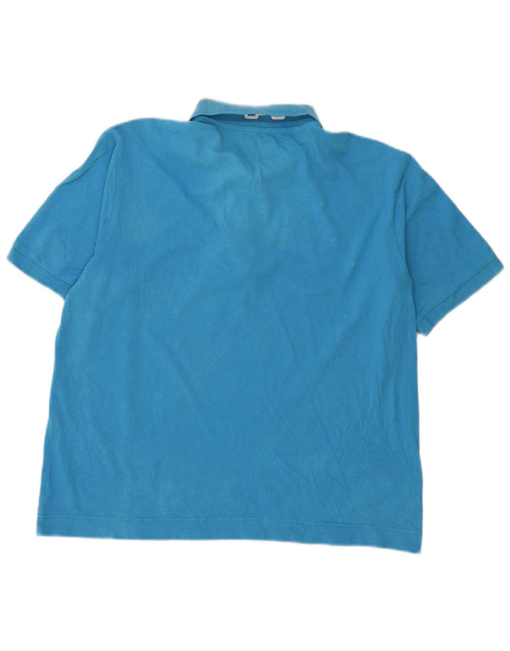 Cămașă polo grafică pentru bărbați Kappa XL Albastru