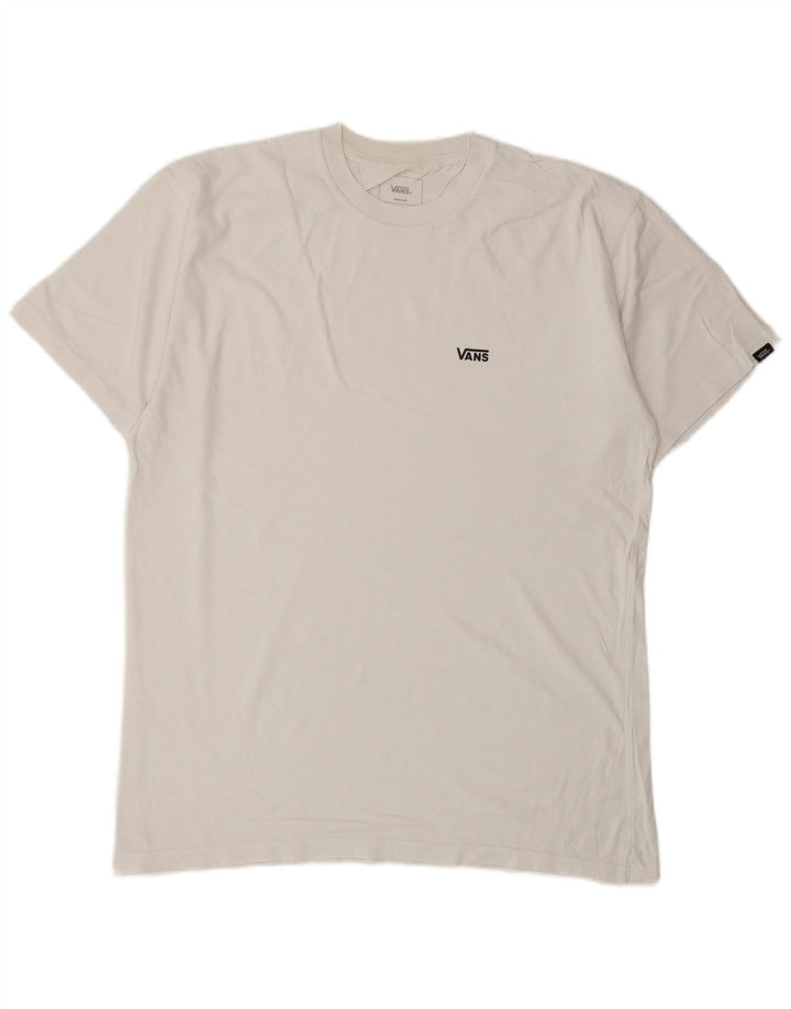 Tricou Vans Classic Fit Top Bumbac Alb Mediu