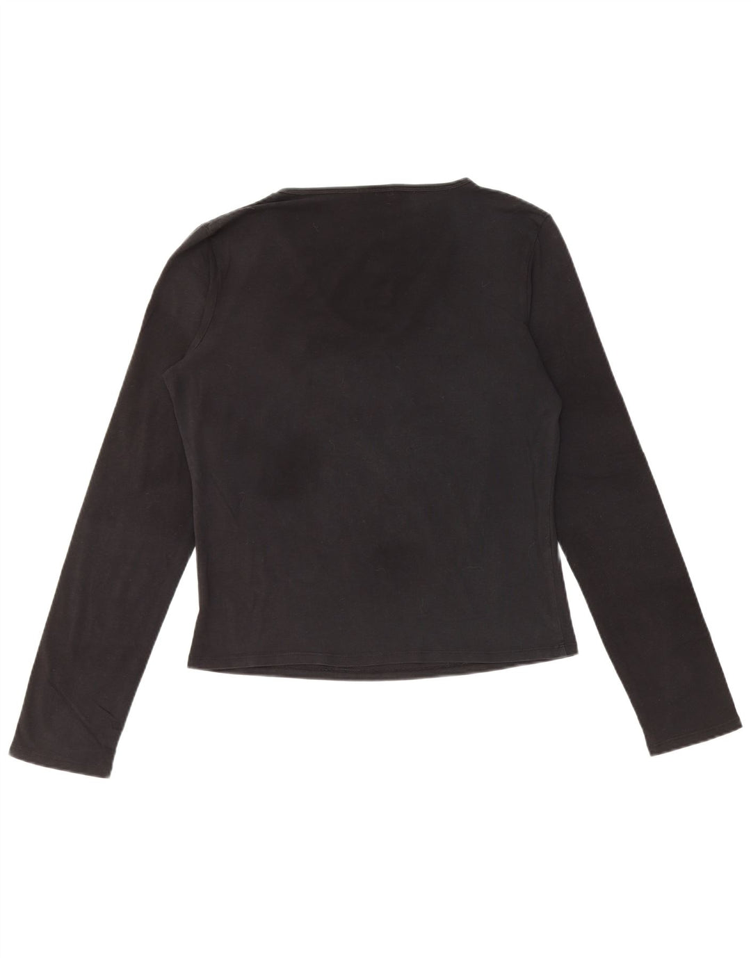 ICEBERG Crop Graphic Top cu mânecă lungă pentru femei IT 46 Large Black Floral