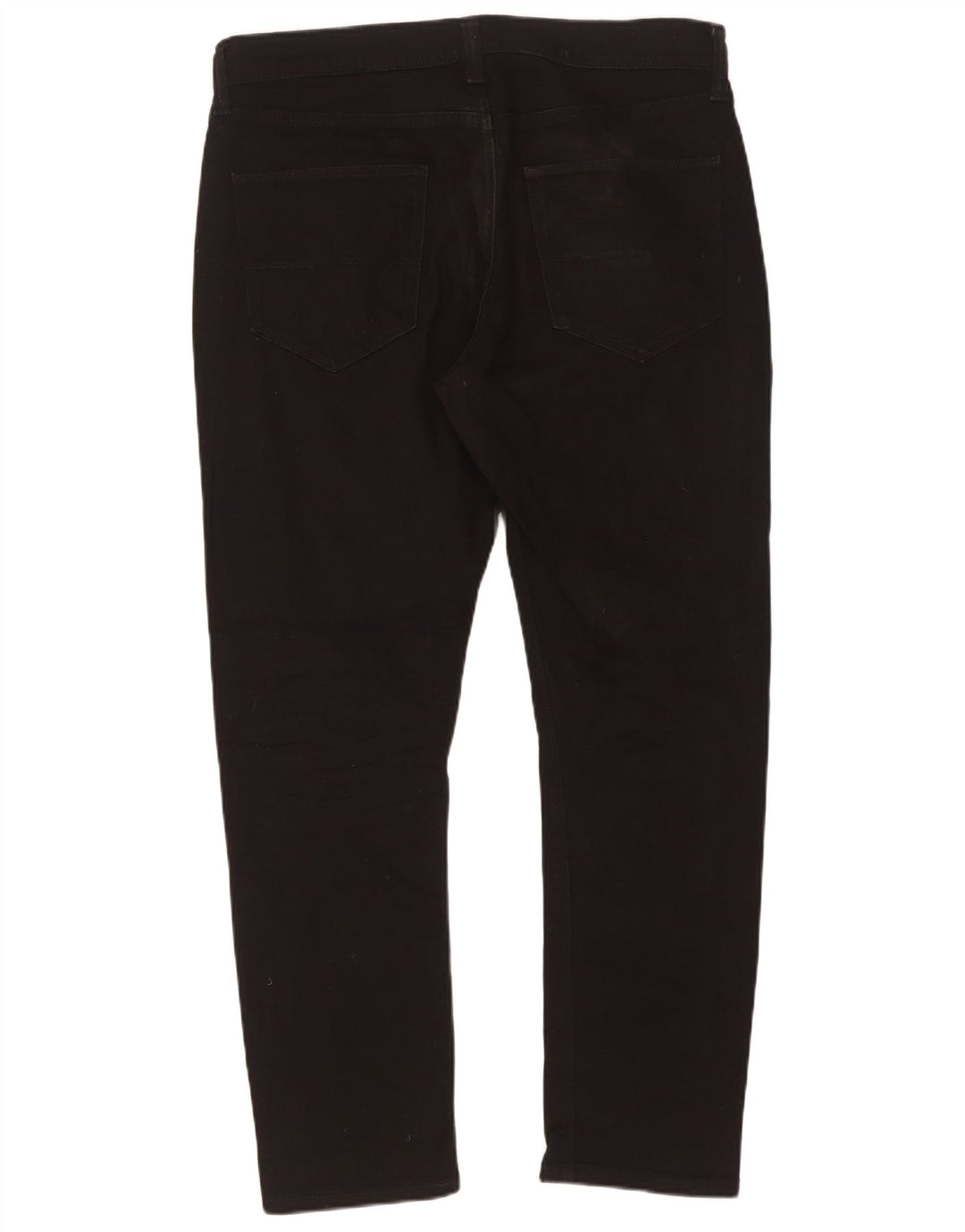 Blugi subțiri pentru bărbați Marks & Spencer W32 L29 bumbac negru