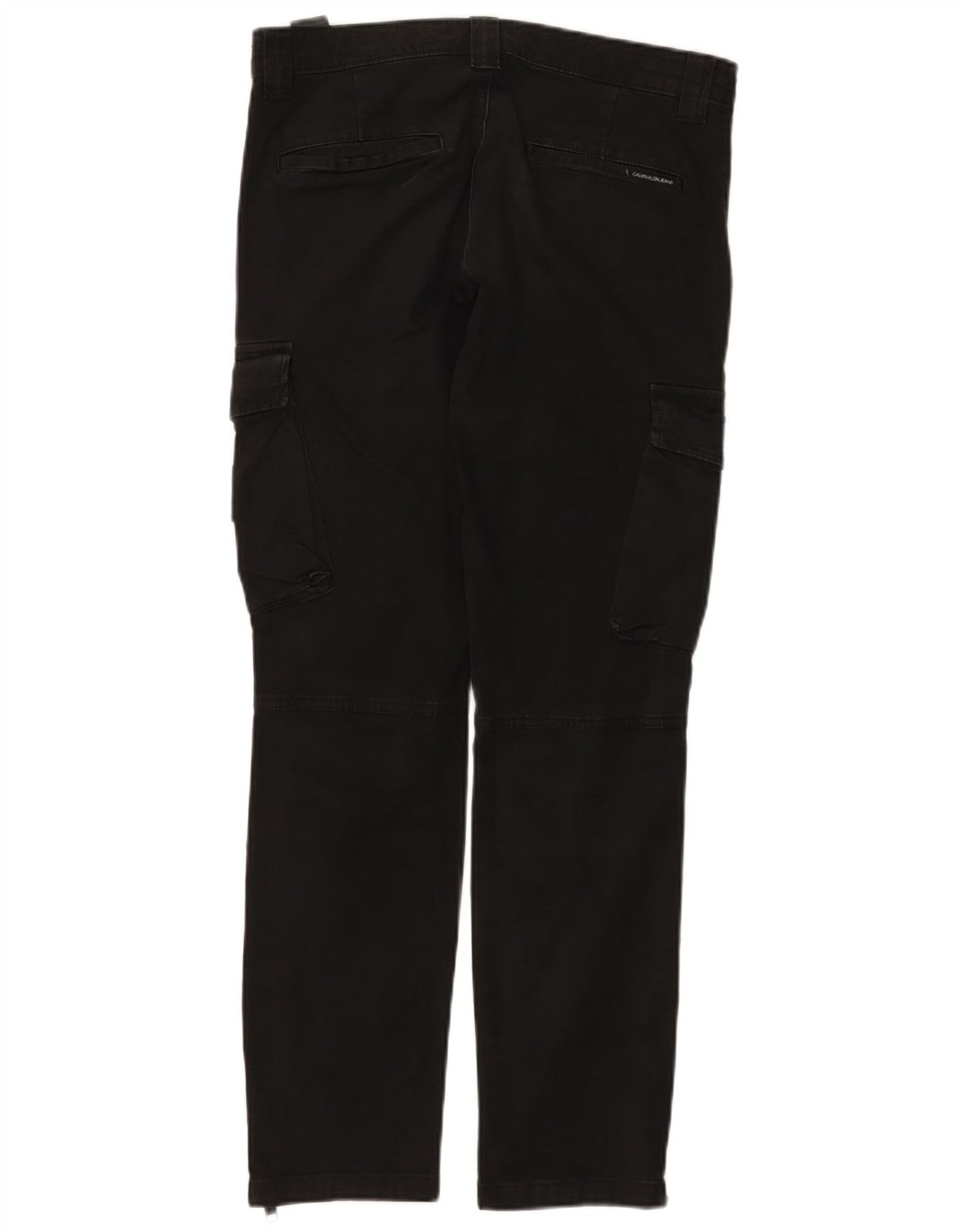 Pantaloni cargo slim pentru bărbați CALVIN KLEIN L30 L29 bumbac negru