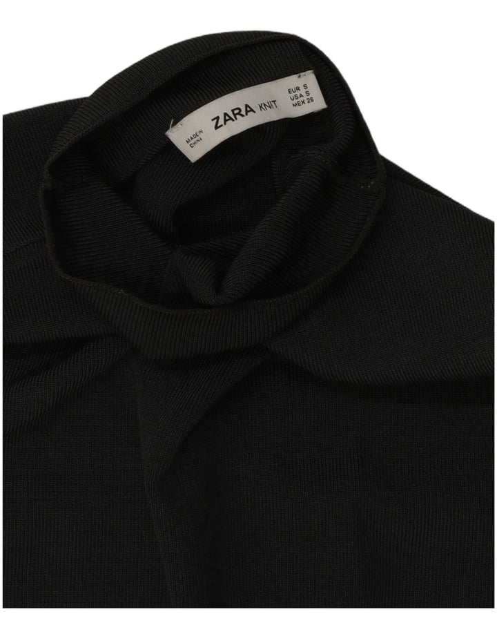 Top scurt din tricot fără mâneci pentru femei UK 10, gri mic