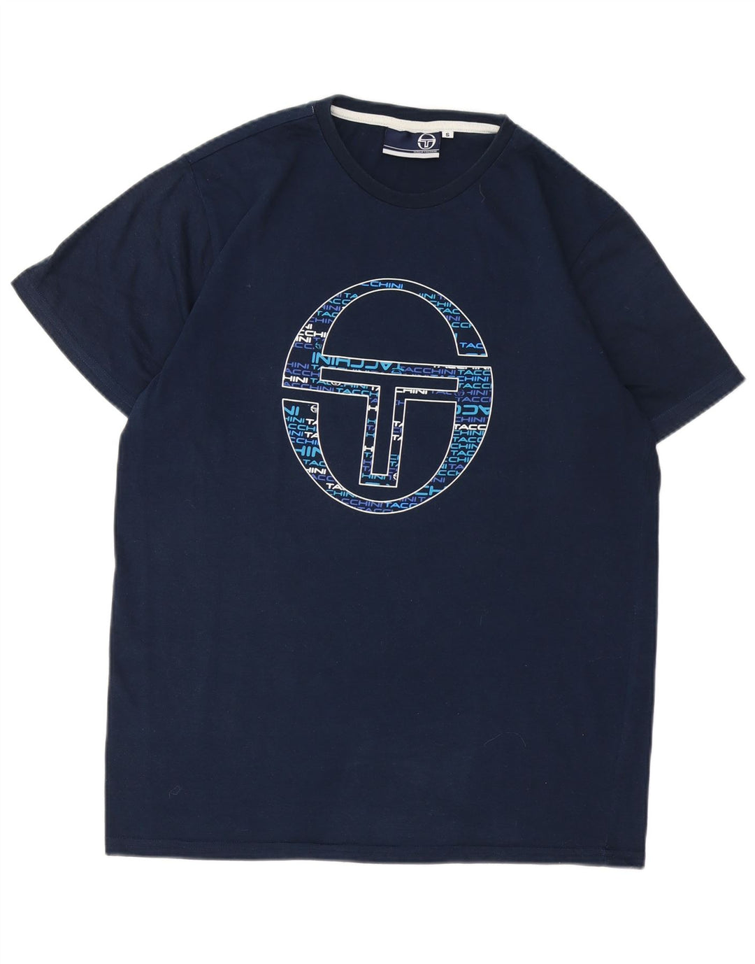 SERGIO TACCHINI Tricou grafic pentru bărbați Top mic poliester bleumarin