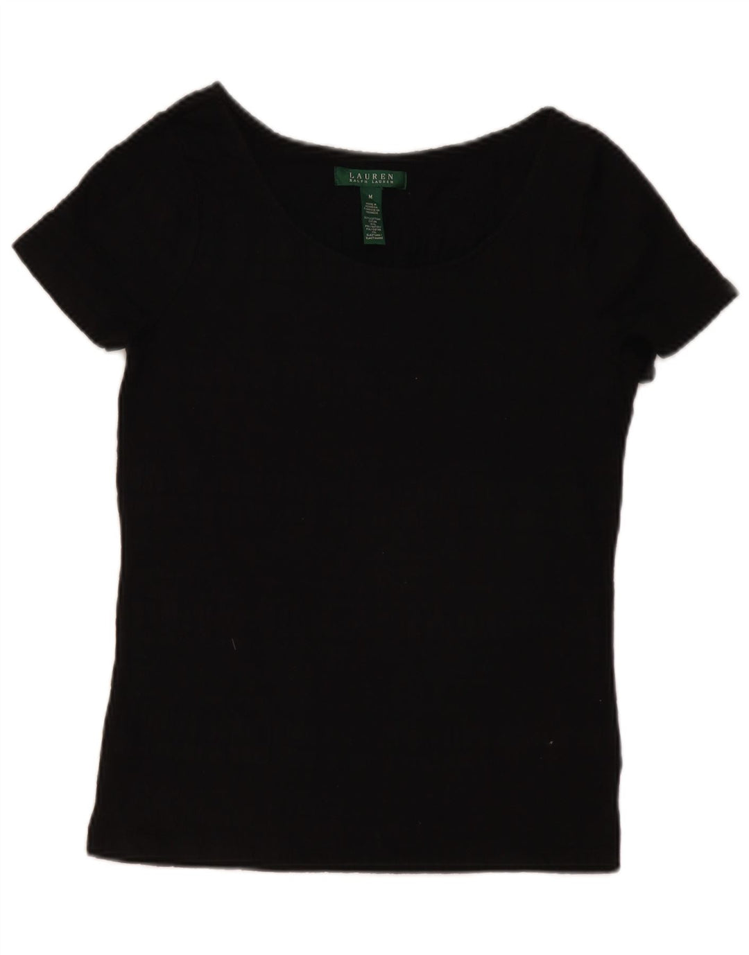 Bluză pentru femei RALPH LAUREN, UK 12, bumbac mediu negru