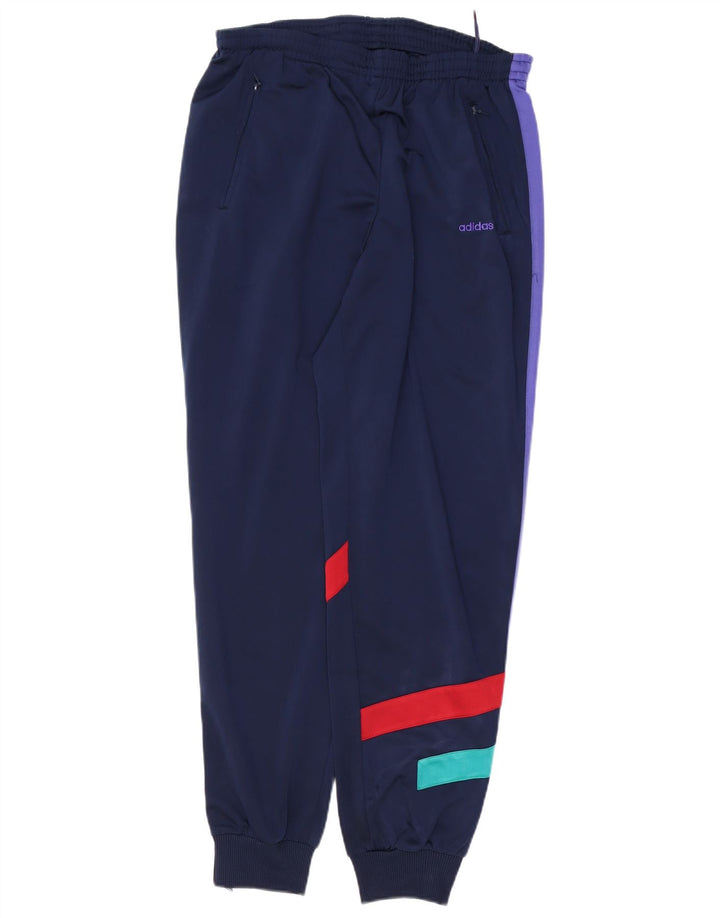 Pantaloni de trening pentru bărbați Adidas Pantaloni de jogging, mijlocii, bleumarin, color block