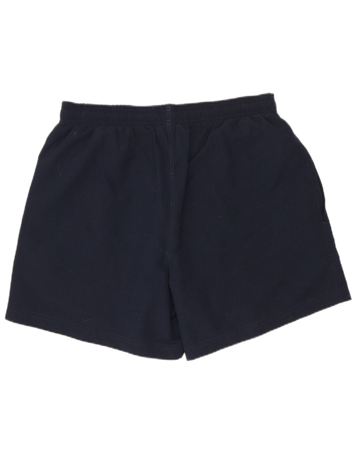 Pantaloni scurți sport ADIDAS pentru bărbați, poliester mediu albastru bleumarin