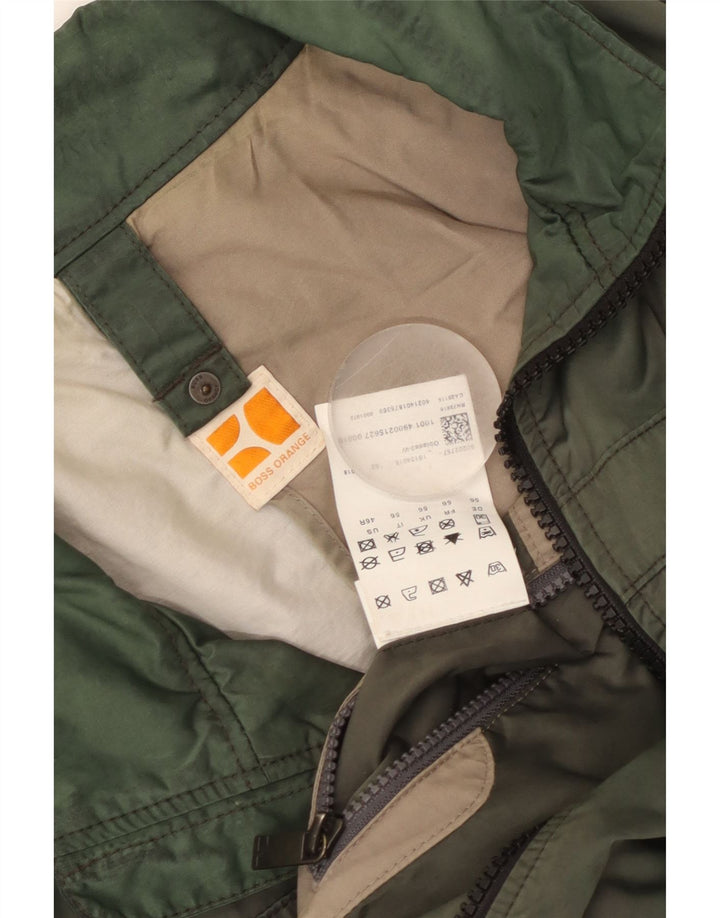 Jachetă pentru bărbați HUGO BOSS EU 56 3XL Verde Poliamidă