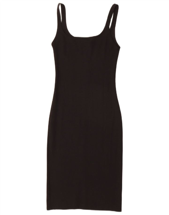 Rochie teacă fără mâneci pentru femei Zara UK 8 Mic Negru