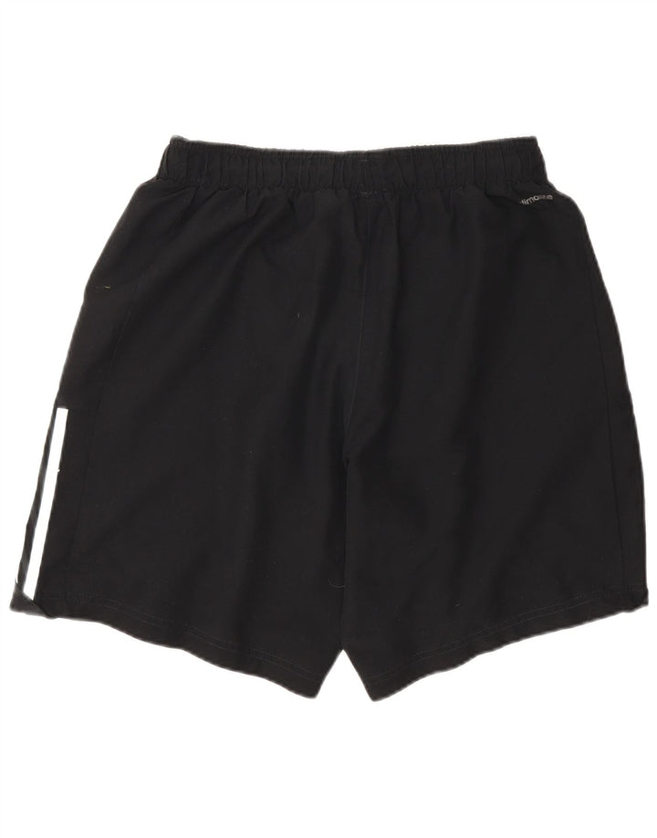Pantaloni scurți sport pentru bărbați Adidas, poliester mediu negru
