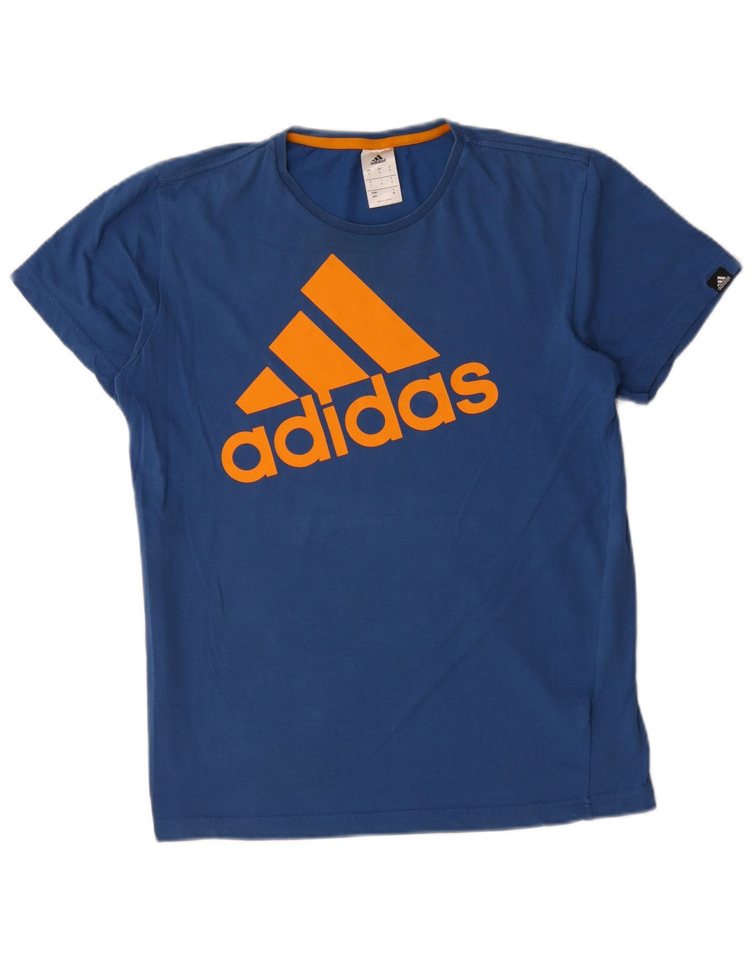 Tricou grafic pentru bărbați Adidas Top mic, albastru, bumbac